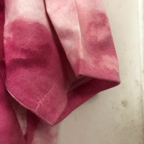 Womens CALVIN KLEIN Tye Dye TShirt Relaxed Fit , size LG - Picture 7 of 9